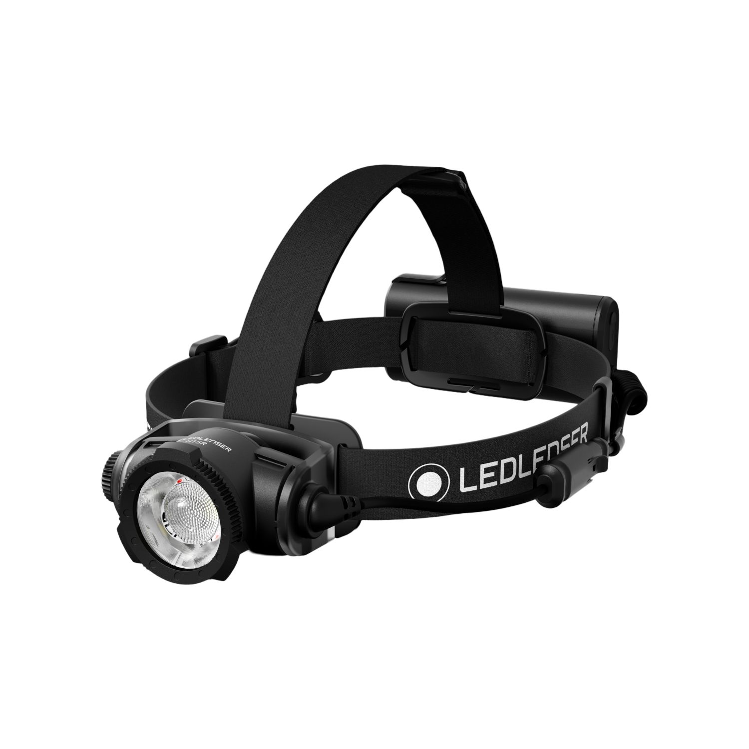 Ledlenser H15R, Hodelykt, Sort