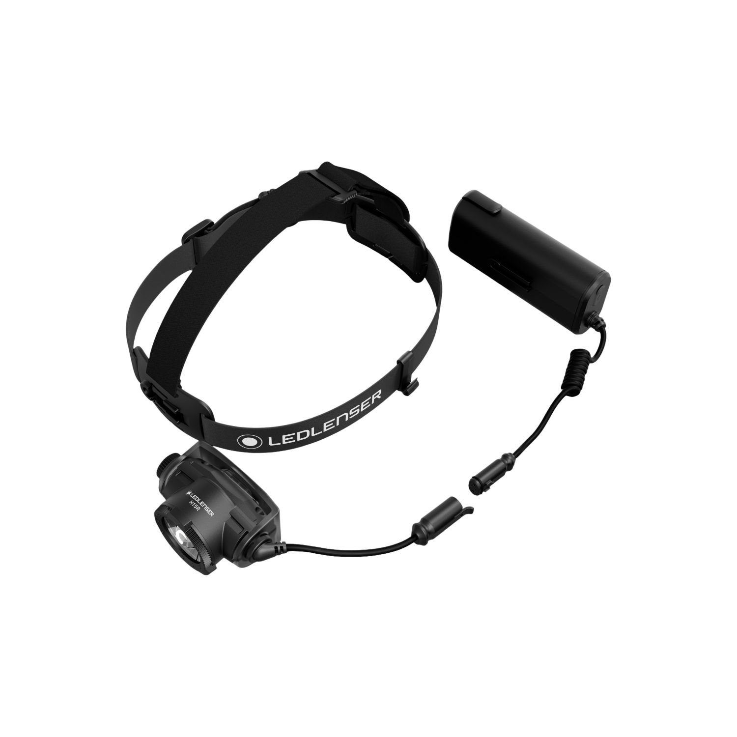 Ledlenser H15R, lampa frontală, negru