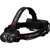 Ledlenser H19R Core, pandelampe, sort