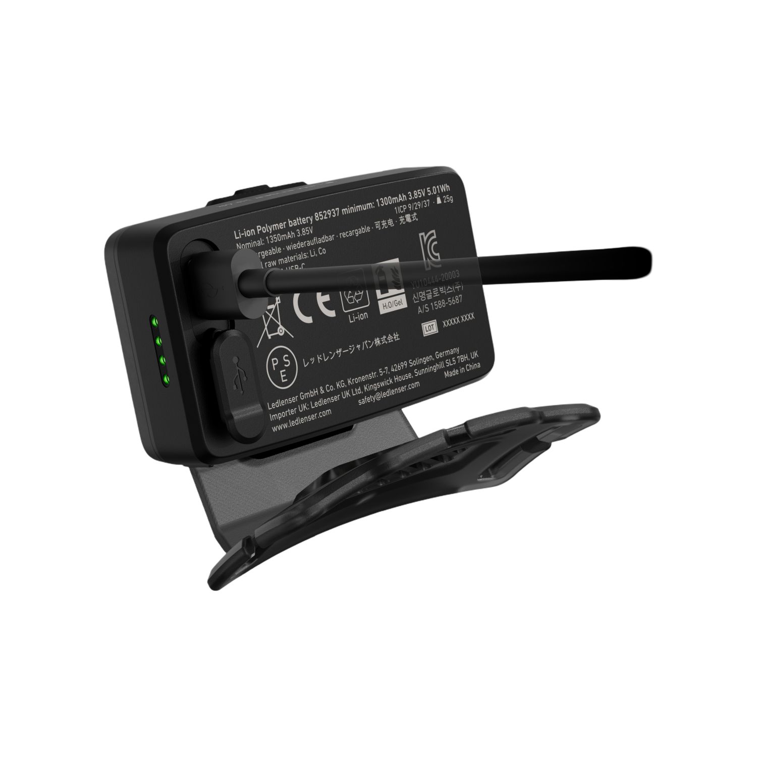Ledlenser HF6R, lampa frontală, negru