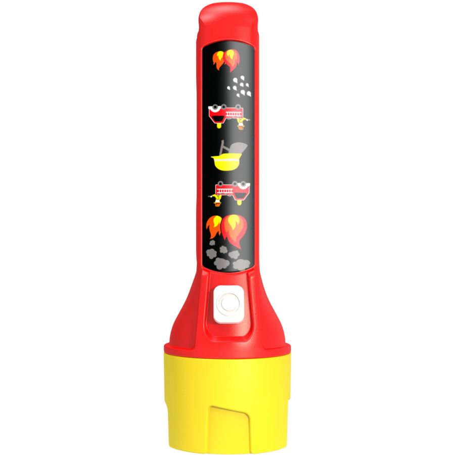 Ledlenser Kidbeam4, lommelygte, junior, rød