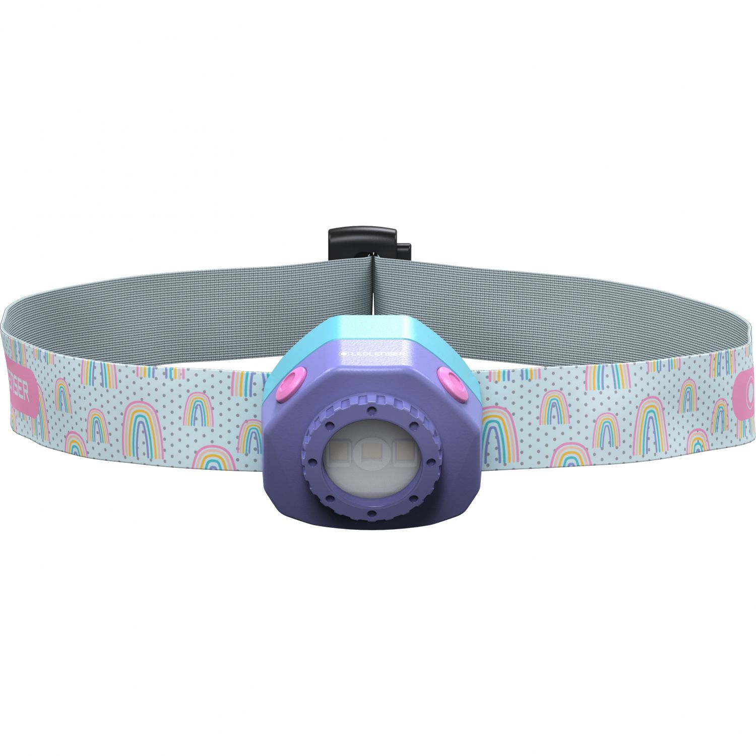 Ledlenser Kidled4R, hoofdlamp, junior, paars