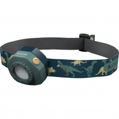 Ledlenser Kidled4R, linterna frontal, junior, verde