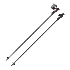 Leki Airfoil 14 TR, skistave, sort/grå