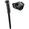 Leki Detect Vario TR XL, bâtons de ski, violet/jaune
