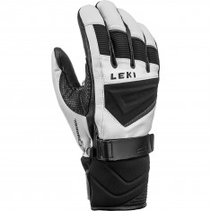 Leki Griffin S, ski gloves, men, white/grey