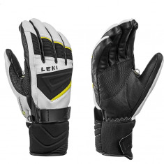 Leki Griffin S, skihandschoenen, wit/zwart