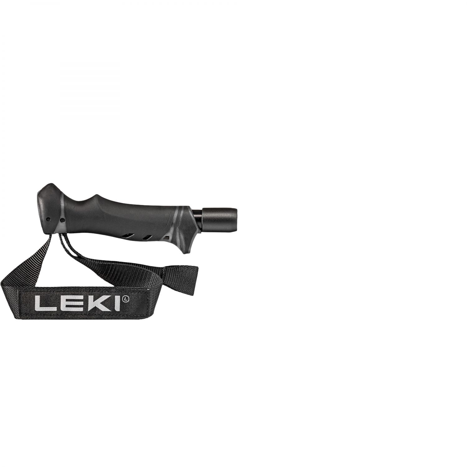 Leki Hot Shot, bastões de esqui, preto/vermelho