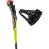 Leki PRC 650, bastoncini da fondo, nero/giallo