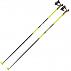 Leki PRC 650, bâtons de ski de fond, noir/jaune