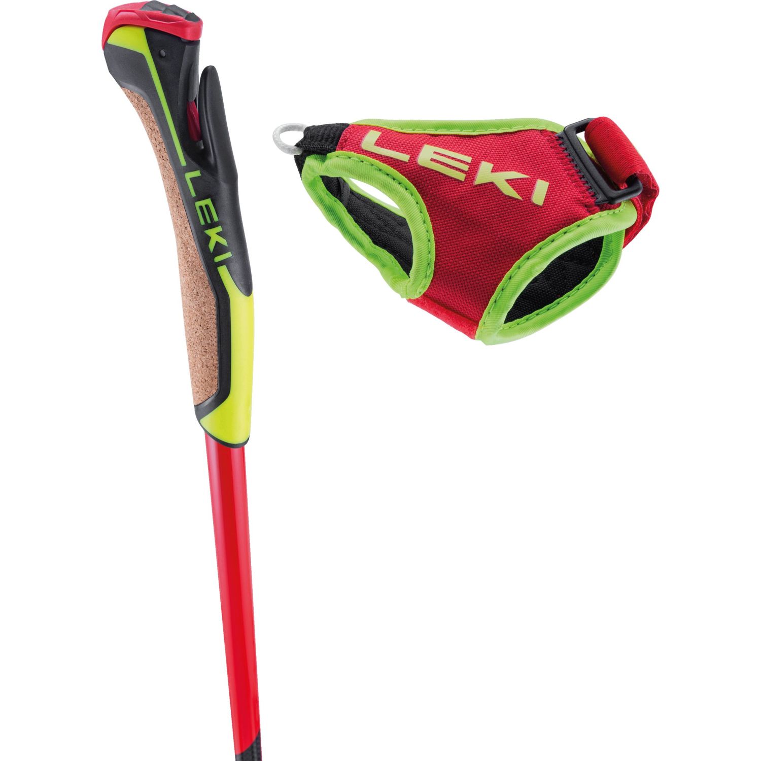 Leki PRC 750, nordic poles, black/grey