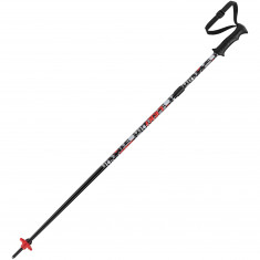 Leki Rider Vario, Skidstava, Svart
