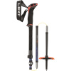 Leki Sherpa FX Carbon, ski poles, midnight blue/darkblue/bright red