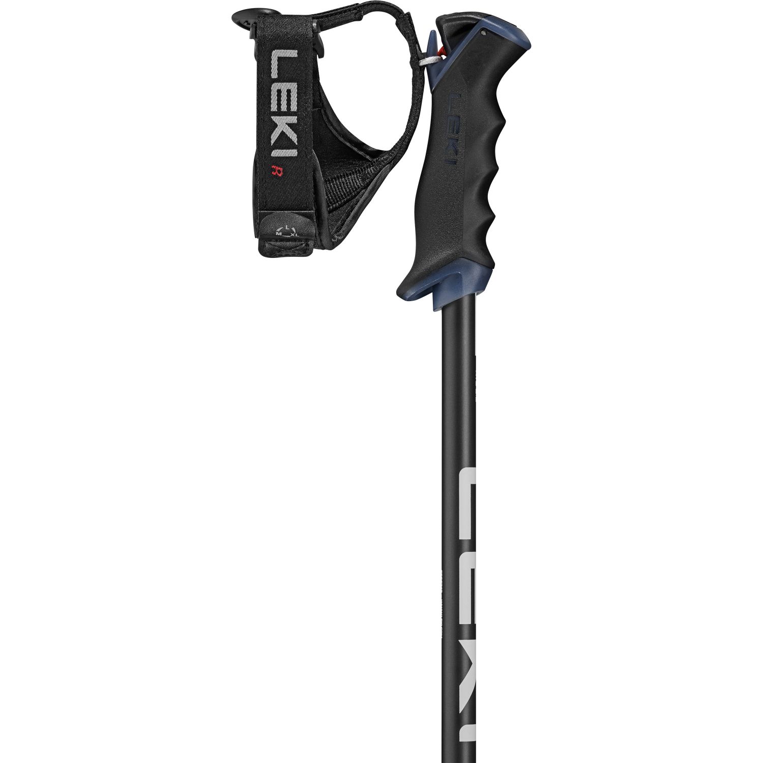 Leki Voltec Lite TR, hiihtosauvat, musta/valkoinen
