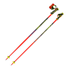 Leki WCR Pro Lite SL TR, skistave, junior, rød/lilla