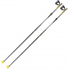 Leki XTA 6.5 Vario, bastoncini da sci, nero/giallo