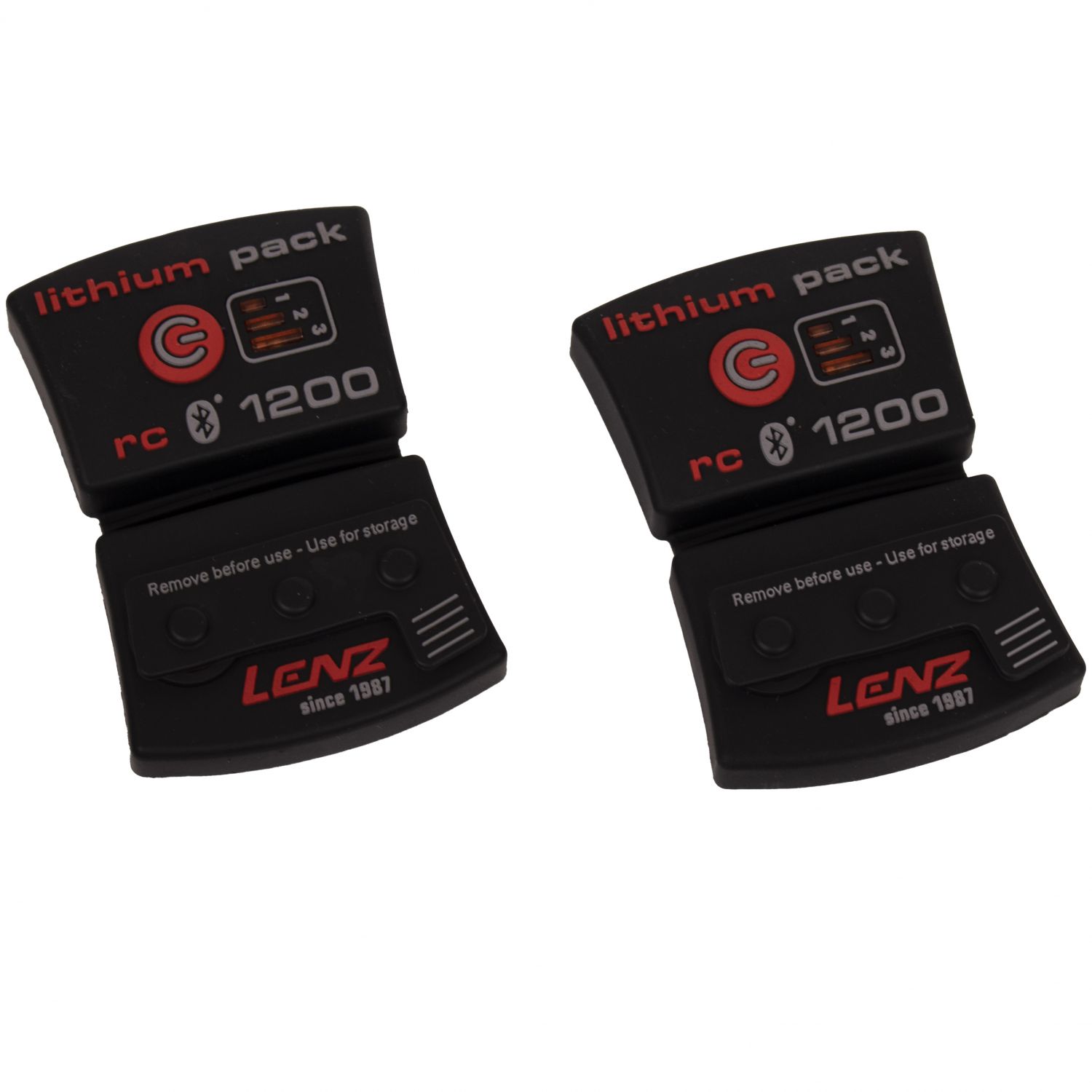 Lenz Heat Sock 4.0 + Lithium Pack, schwarz