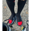 Lenz Heat Sock 4.1 Toe Cap, negru