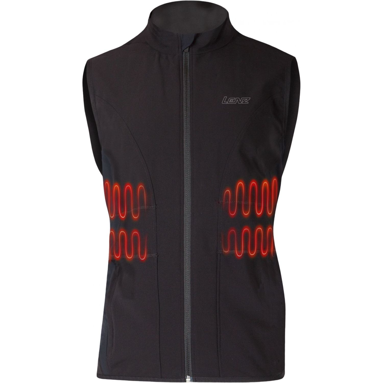 Lenz Heat Vest 1.0, Dame, Black