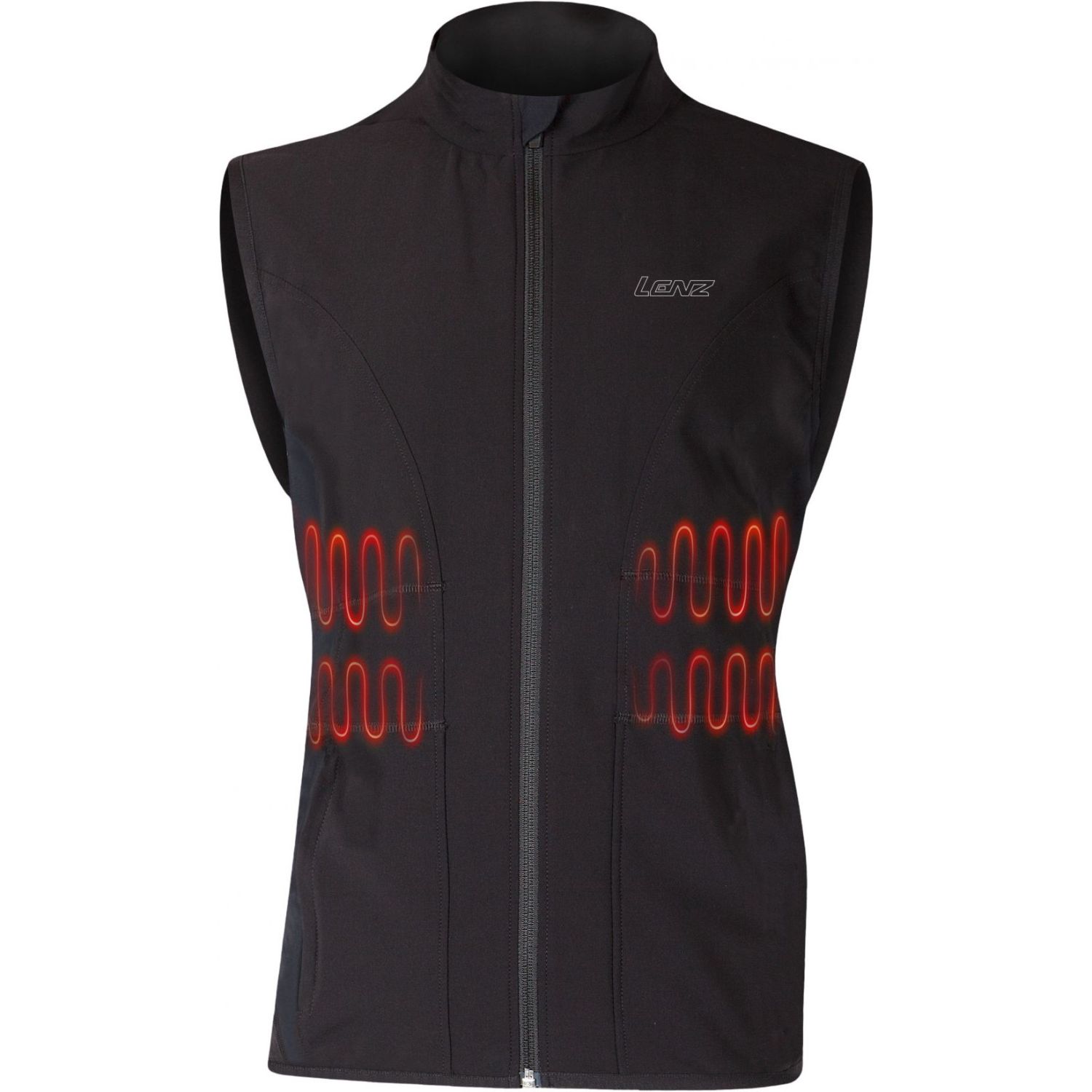 Lenz Heat Vest 1.0, men, black