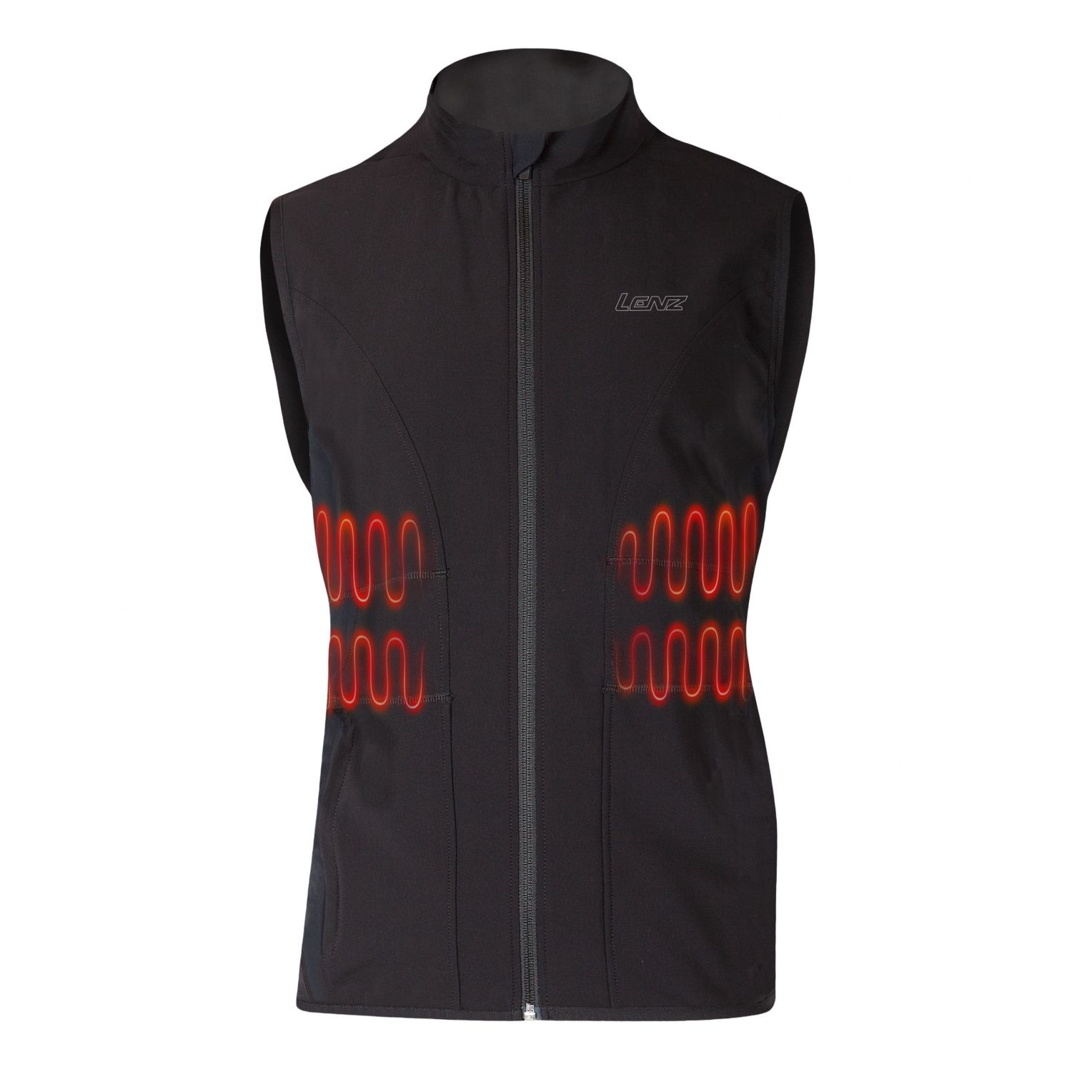 Lenz Heat Vest 1.0, vesta, dámska, čierna
