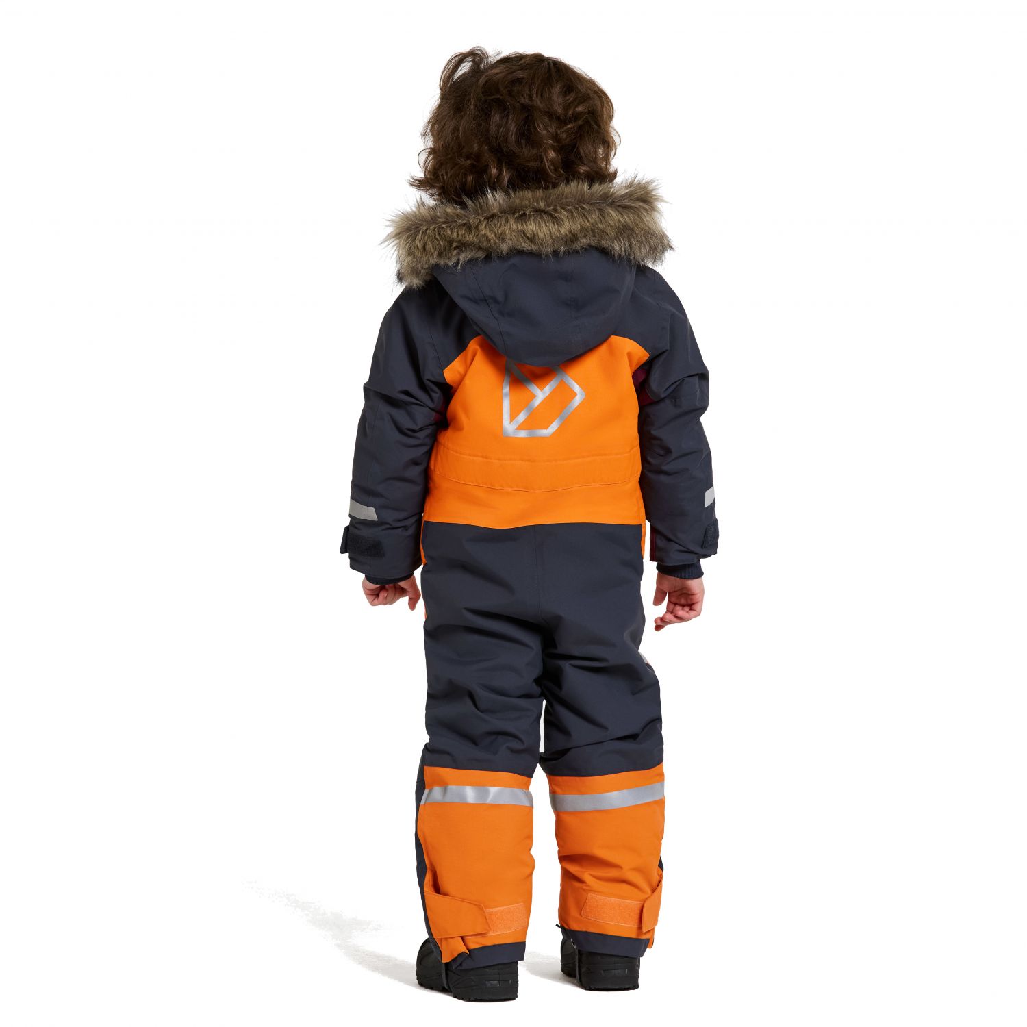 Letecký oblek Didriksons Bjärven, junior, oranžový