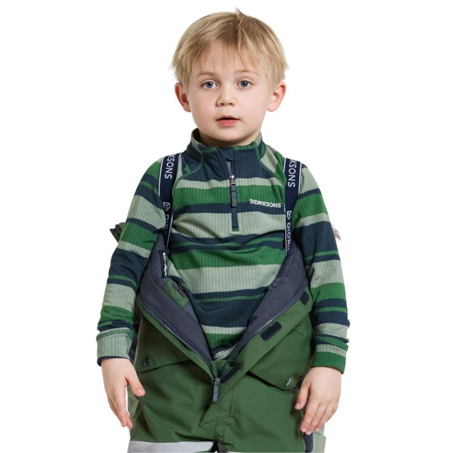 Letecký oblek Didriksons Bjärven, junior, svetlozelený