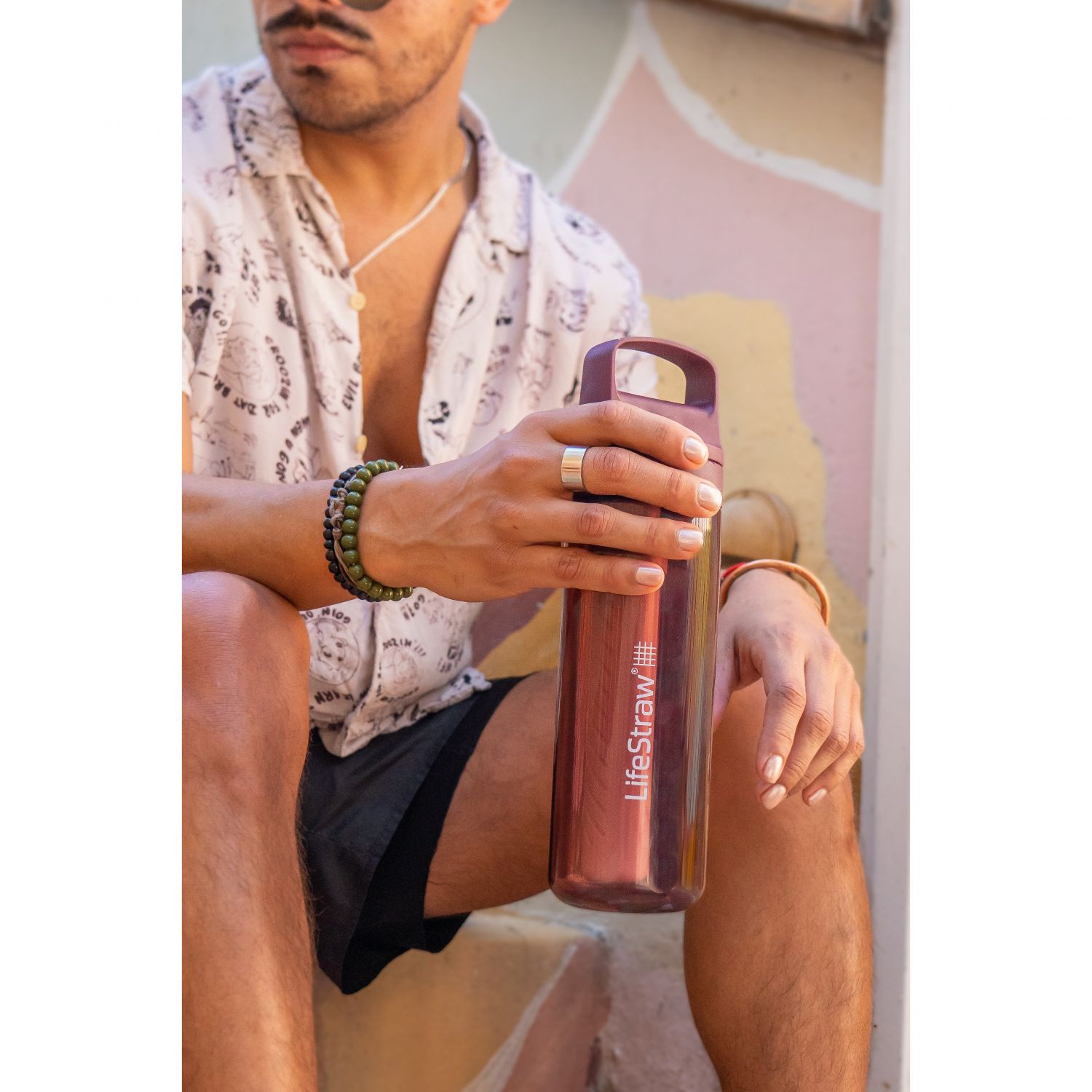 LifeStraw Go 2.0 sorozat, 650ml, sötétzöld