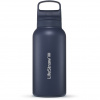 LifeStraw Go 2.0 Stainless Steel Water Filter Bottle 1L, Mørkeblå