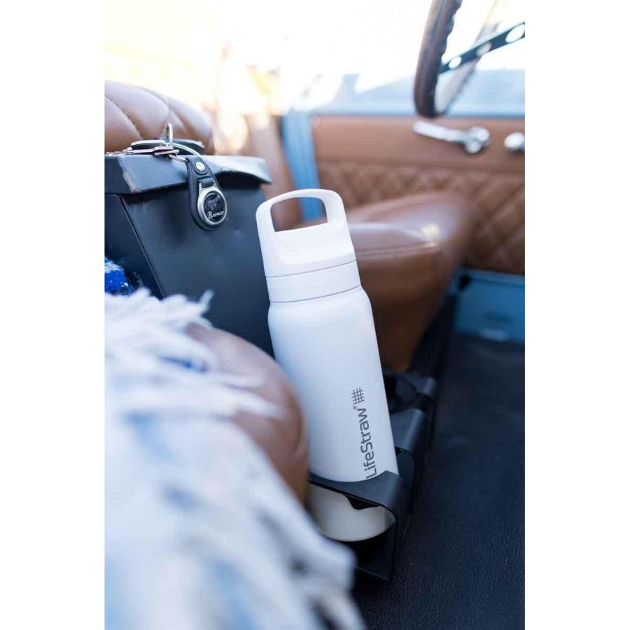 LifeStraw Go 2.0 Stainless Steel Water Filter Bottle 700ml, Vit