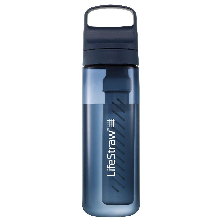 Lifestraw Go 2.0 Wasserfilterflasche, Ägäisches Meer, 650 ML, dunkelblau