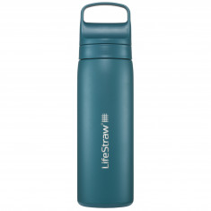 LifeStraw Go Series din oțel inoxidabil, 500 ml, turcoaz