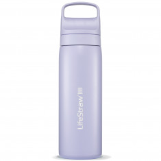 LifeStraw Go Series din oțel inoxidabil, 500 ml, violet