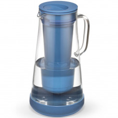 LifeStraw Home 7-Cup Glass Silicone Pitcher, kanne, blå