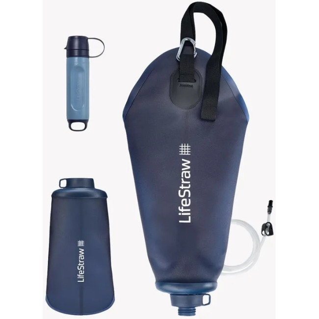 Lifestraw Peak All-in-one Hydratatieset, donkerblauw