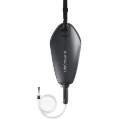 LifeStraw Peak Compact Gravity Water Filter, filtro de agua, 3L, gris