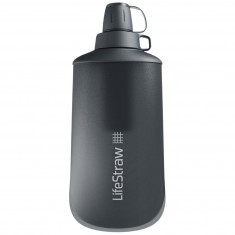 LifeStraw Peak Series Collabsible Squeeze Bottle, 650 ml, tmavosivá