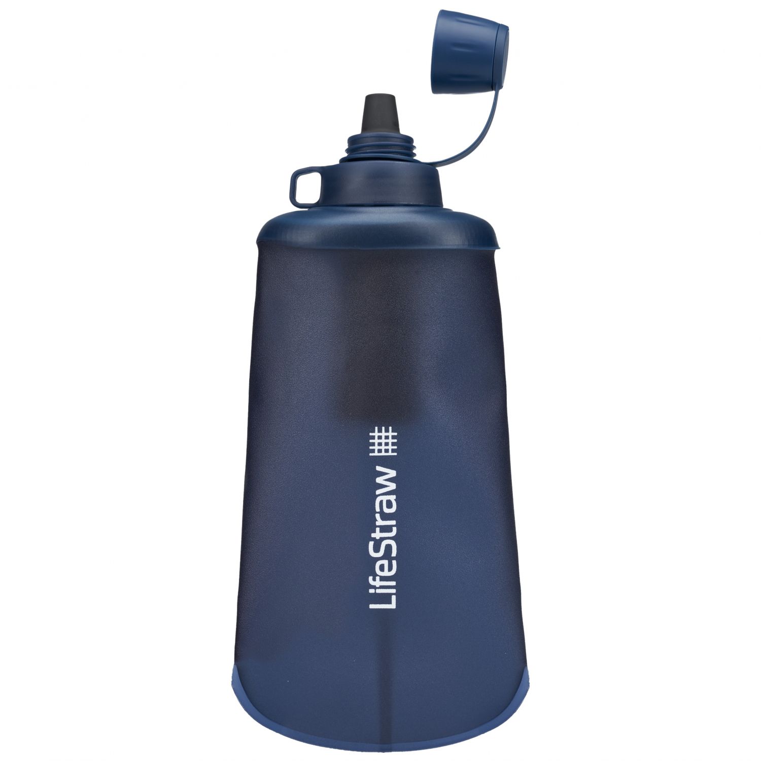 LifeStraw Peak Series Collabsible Squeeze Bottle, 650ml, azul escuro