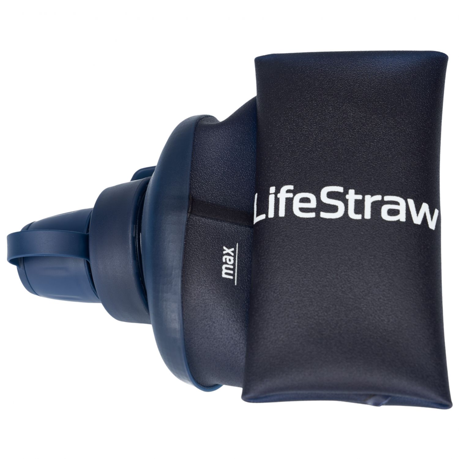 LifeStraw Peak Series Collabsible Squeeze Bottle, 650ml, donkergrijs