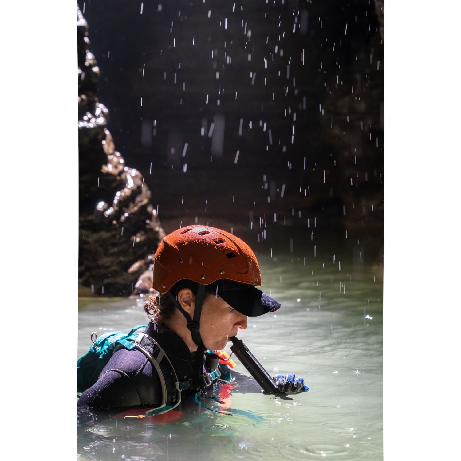 LifeStraw Peak Series Pajita, gris oscuro