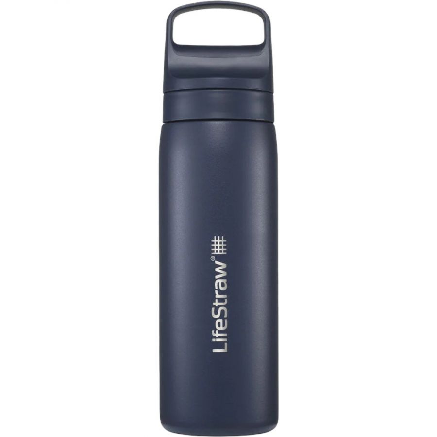 LifeStraw Serie Go in acciaio inox, 500 ml, blu scuro