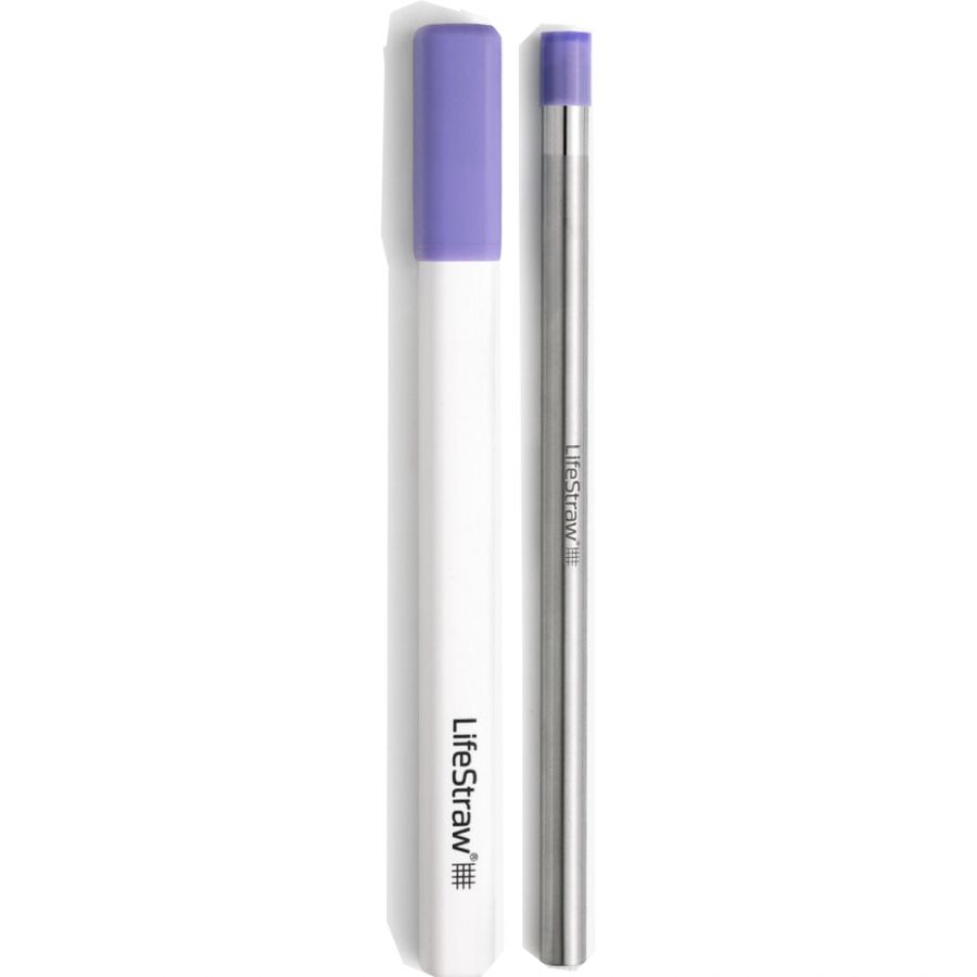 LifeStraw SIP 1-Peça com Bolsa de Transporte, Roxo
