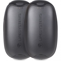 LifeSystems Aquecedores de mão recarregáveis de palma dupla, USB, Aquecedores de mão recarregáveis