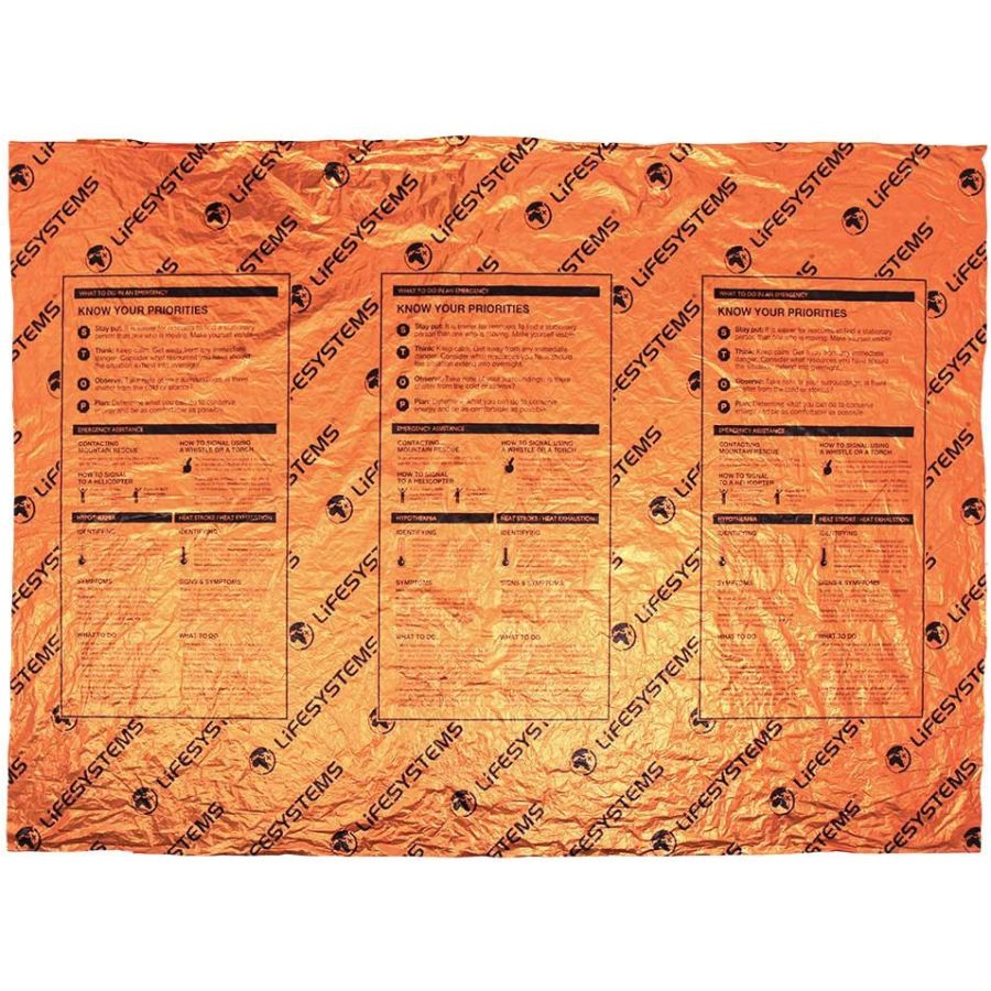 LifeSystems Heatshield Blanket, couverture thermique, simple