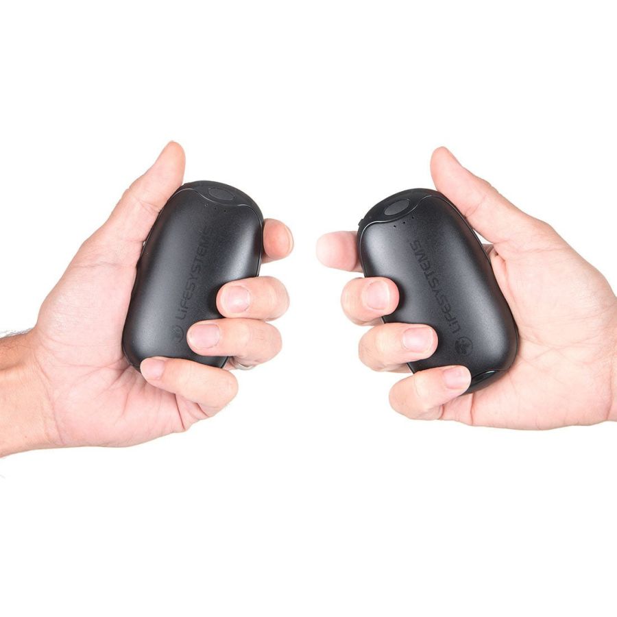 LifeSystems Ladattavat Dual Palm Käsienlämmittimet, USB