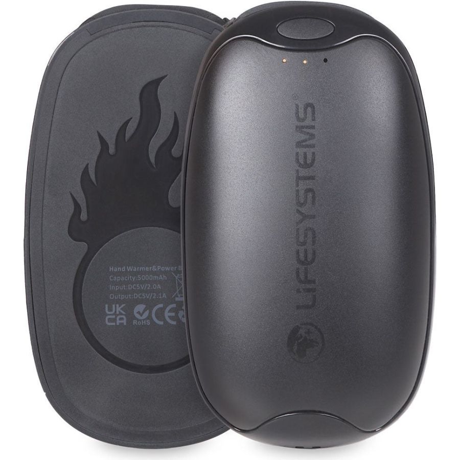 LifeSystems Oplaadbare Dual Palm Handwarmers, USB