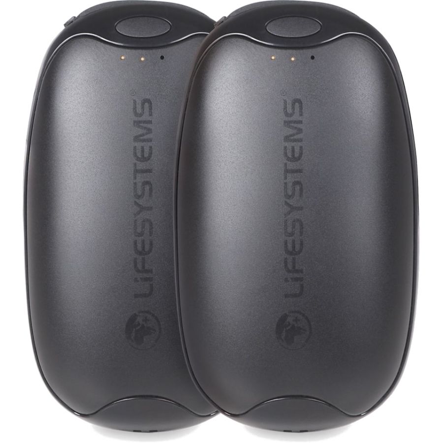 LifeSystems Oppladbare Dual Palm Håndvarmere, USB