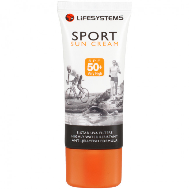 LifeSystems Sport SPF50+ Crème Solaire, 50ml