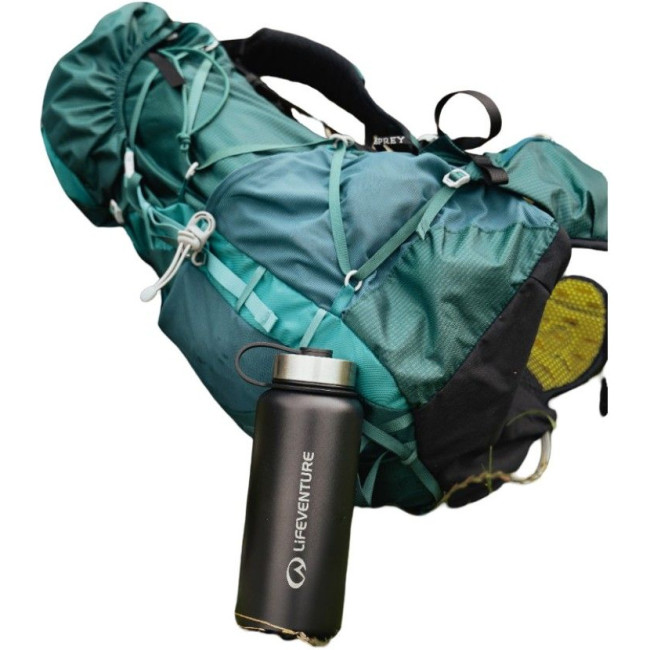 Lifeventure 1 Litre Flask, black