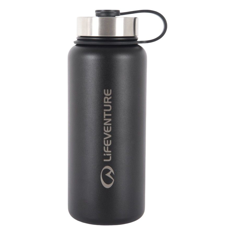 Lifeventure 1 Litre Flask, ?erná